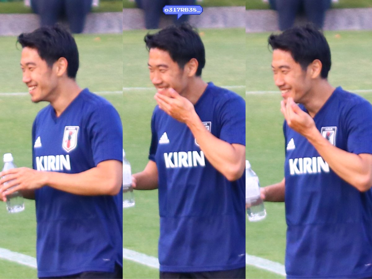 ａ ｍｉ ニコニコしててかわいいなあ S Kagawa0317 香川真司