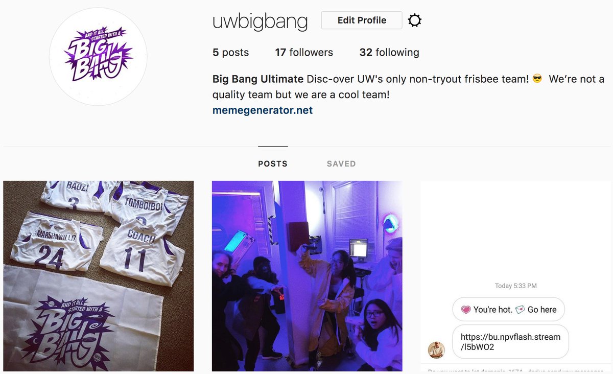 UWBigBang's tweet photo. The rumors are true! Big Bang now has an Instagram, and we recommend that you FOLLOW us for some quality and quantity content!
https://t.co/2grOgg96QL https://t.co/Rt8rCVQm7F