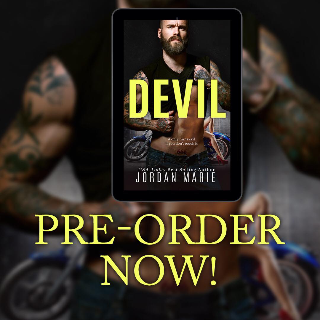mommasaystoread's tweet photo. #PreOrderBlitz #Giveaway
Devil
#SavageMC #Tennessee #1
by @Author_JordanM
#MCRomance
Releases June 5
@GiveMeBooksBlog
Amazon https://t.co/jHXlKHEYoM
B&N: https://t.co/Ie6TEnBW05
Kobo: https://t.co/5wOaTVxIdw
iBooks: https://t.co/rOcQaosytb
https://t.co/wu2e9V5bSv https://t.co/OZfwvN6tWx
