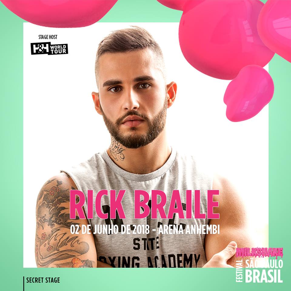 Rick Braile é um dos nomes da nova geração de DJs que vem se destacando nas pistas do Brasil! ✨ O DJ vai soltar sua batida contagiante no SECRET STAGE, no qual Hell Heaven é o Stage Host! Ingressos: goo.gl/9fERhV