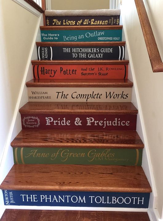propertiesrlty's tweet image. These stair stickers are just awesome!#stairstickerswhoknew #lotstochoosefrom #iwoulddothis