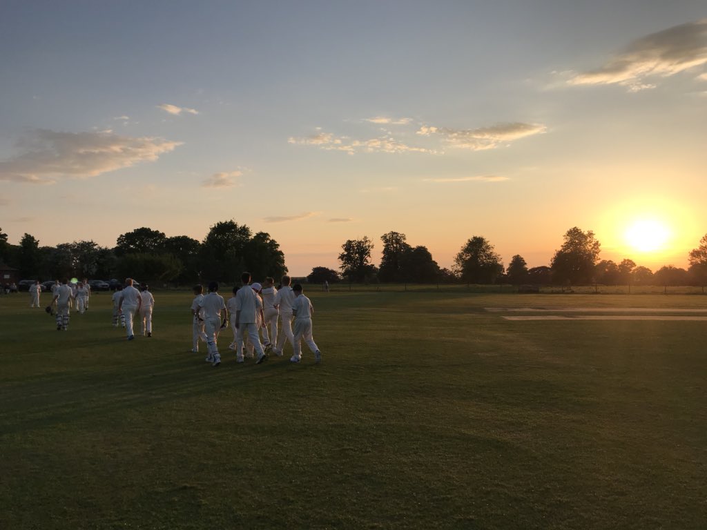 NorthRunctonCC's tweet photo. Well done to our U13 team who won at @StowCricketClub on a very sunny evening 🏏☀️

Highlights: 

Liam Martin 40* after retiring and coming back in! 

9 year old Aaron Minister taking 3 wickets in 3 overs :) 

James Flynn hitting his first ever boundary 🏏

#NRCC https://t.co/ODcyKVeII1