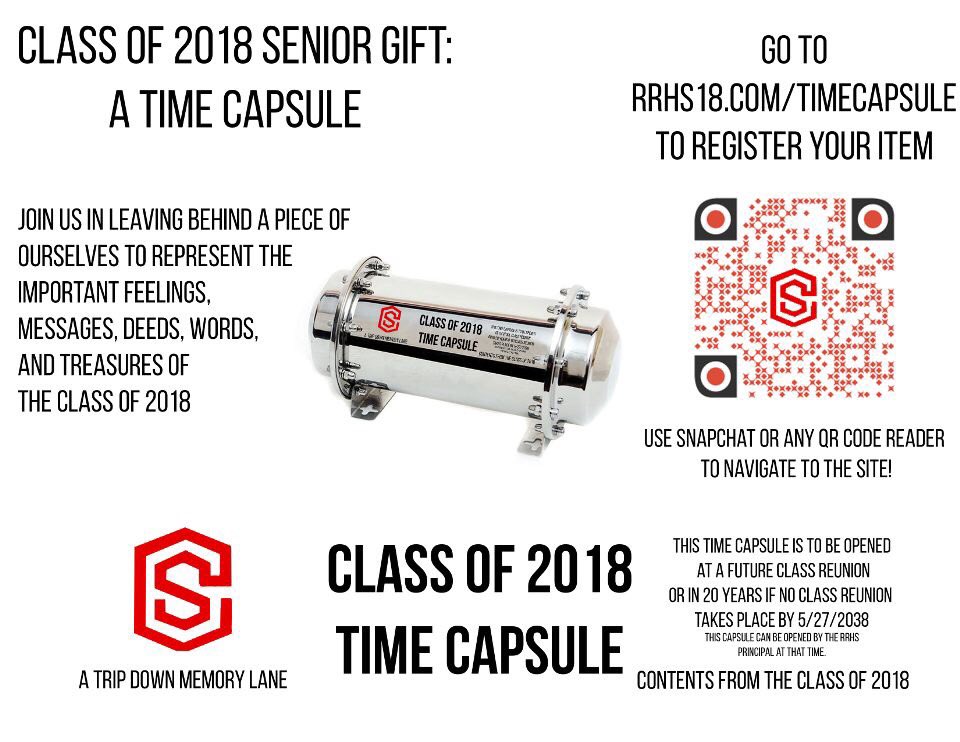 RRstuco2018's tweet photo. Help us leave behind a piece of the class of 2018! Register your item for free at https://t.co/gAxh4O8srS https://t.co/k9Qj8PVrKE