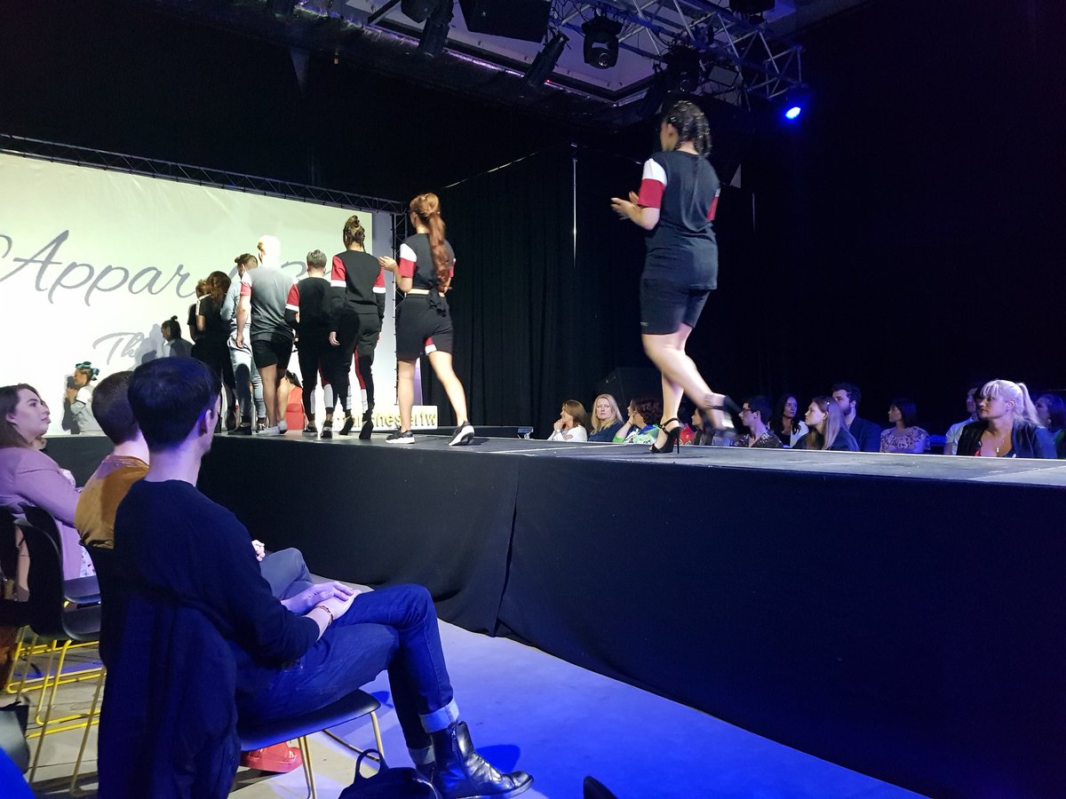 ErinmaBell's tweet photo. Apparell32 at #Manchesterfw great casual wear. All sold online. https://t.co/Es26BEUcMG