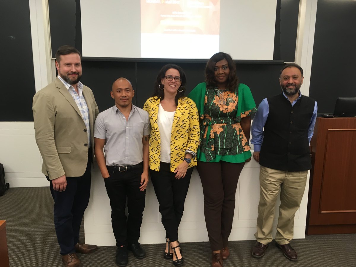 FundHumanRights's tweet photo. Excited to be here at @nyulaw school discussing how #humanrightsdefenders are reclaiming #civicspace, resisting crackdowns, & remaining resilient! Stay tuned for the next couple hours for insights from activists on the frontlines. #Sur26 @conectas @Spaces4Change @CIVICUSalliance https://t.co/NlxMHVyfs1