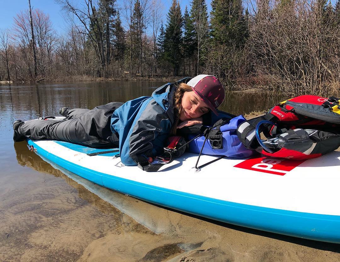 WatershedLLC's tweet photo. Just some dreams of pure STOKE on this Monday! ๐ด๐ด๐ด ๐ธ @jsmassicotte (IG) #stoke #sup #paddle #nap #mondayblues #mondaysnooze #naptime #drybagsforthewin https://t.co/nz98JyM6Fi