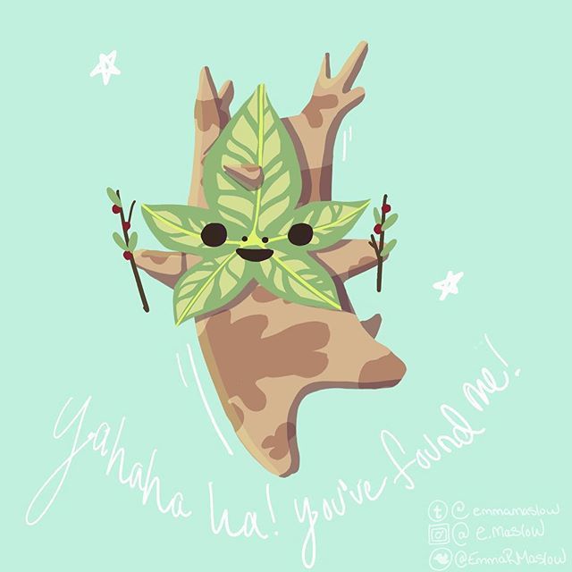 EmmaRMaslow's tweet photo. Been playing way too much of this game. 🌱
#zelda #zeldabreathofthewild #botw #korok #illustration #artistsoninstagram #procreate #digitalart https://t.co/BHrPFwJwlo https://t.co/xq8cA7zFll