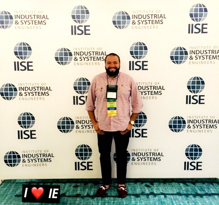 DrWish's tweet photo. Today was a first time for me to be a conference speaker about #Operation_Research at #IISEAnnual2018
My tobic was about:
“Three-Stage #Stochastic #Optimization Model for Managing #EV Charging Stations During Major Electric Power Disruption” #msstate #HailState https://t.co/b3366otZlt