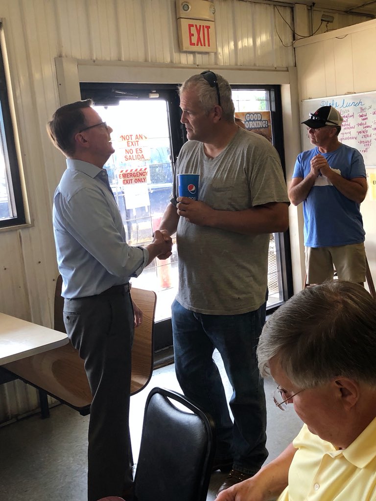 We had a great visit in North Middletown. Election Day is almost here!