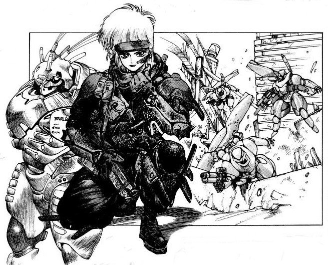 ★士郎正宗 MASAMUNE SHIROU アップルシード APPLESEED アップルシード #Appleseed // #MasamuneShirow #士郎正宗