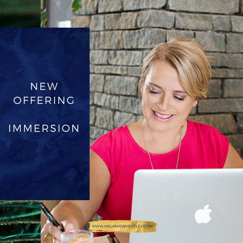 melwheatley's tweet photo. I am so excited to offer IMMERSION - A 1 day experience with yours truly to get you from funk to action...Learn more about what you can expect here - https://t.co/z1268erwga https://t.co/K8MtBiDb68