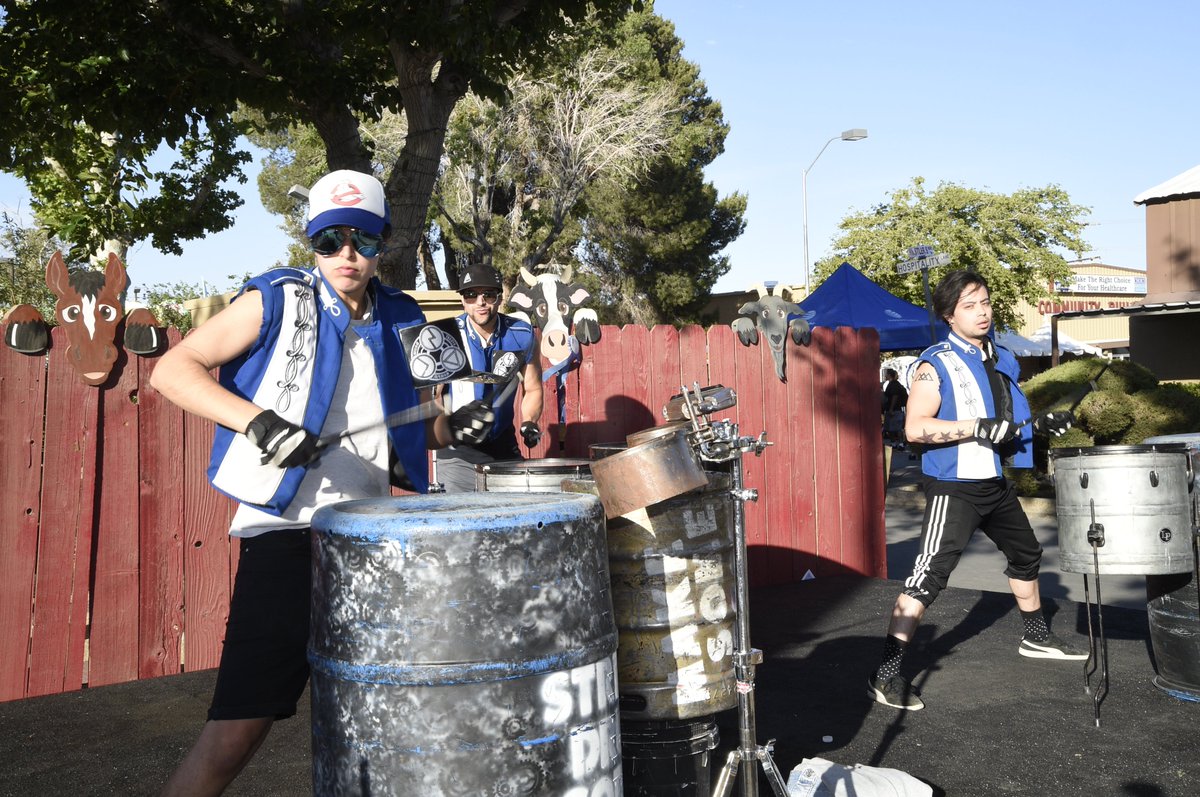 Don't miss MTV's Amazingness winners, Street Drum Corps, today at the SBC Fair. They will be at the Kids Kountry Stage at 4:30pm, 5:30pm, and 6:30pm.