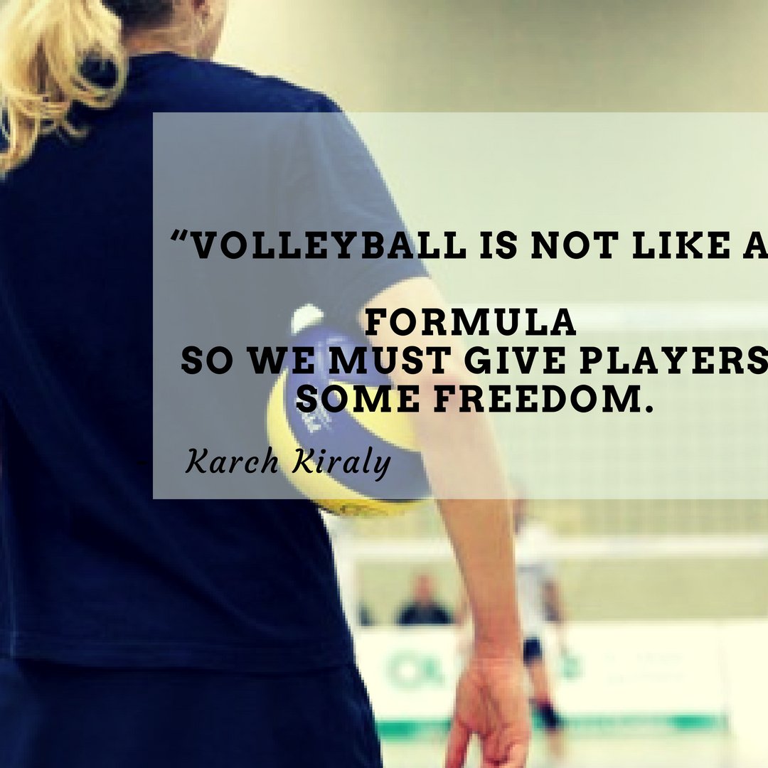 vballadvice's tweet photo. There's no formula for a good volleyball play. #Volleyball #VolleyballPlayer #VolleyballGame #Sports https://t.co/TUQ9k4oAF3