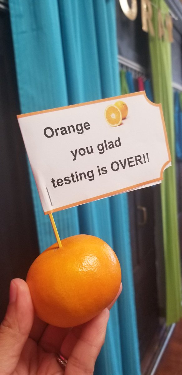MrsJackson4NB's tweet photo. What a great treat for our last day of #parcctesting @RS_NBPS https://t.co/haiYxb7cSY