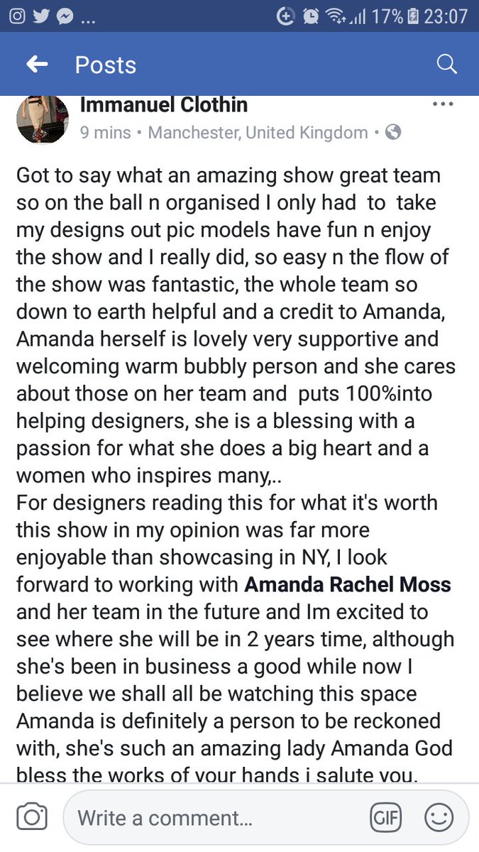 manchesterFW's tweet photo. Amazing opening night. Thanks for all the support. Due to demand it looks like we could be doing another show in November. Who is interested?
#Manchester #manchesterfw #fashion #fashionaddict #northwestisbest https://t.co/vs9PYxw1ly