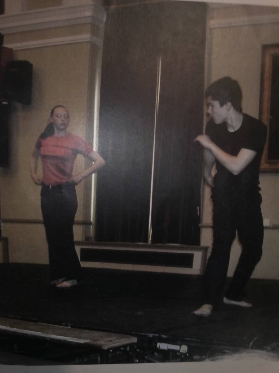 CraigStephens8's tweet image. So years ago I used to dance in school....years later I'm back to performing and  dancing in front of crowds with my salsa friends n family. Also hard to believe what i used to look like. #dancing #salsa