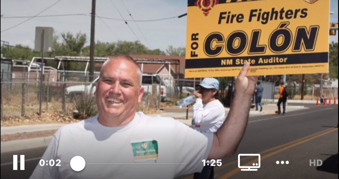 Brian_Colon's tweet photo. Thanks, Rick! #ColonForAuditor #BlueWave #LiftUpNM https://t.co/cnFAvZRiYI https://t.co/LDU13bNSMK