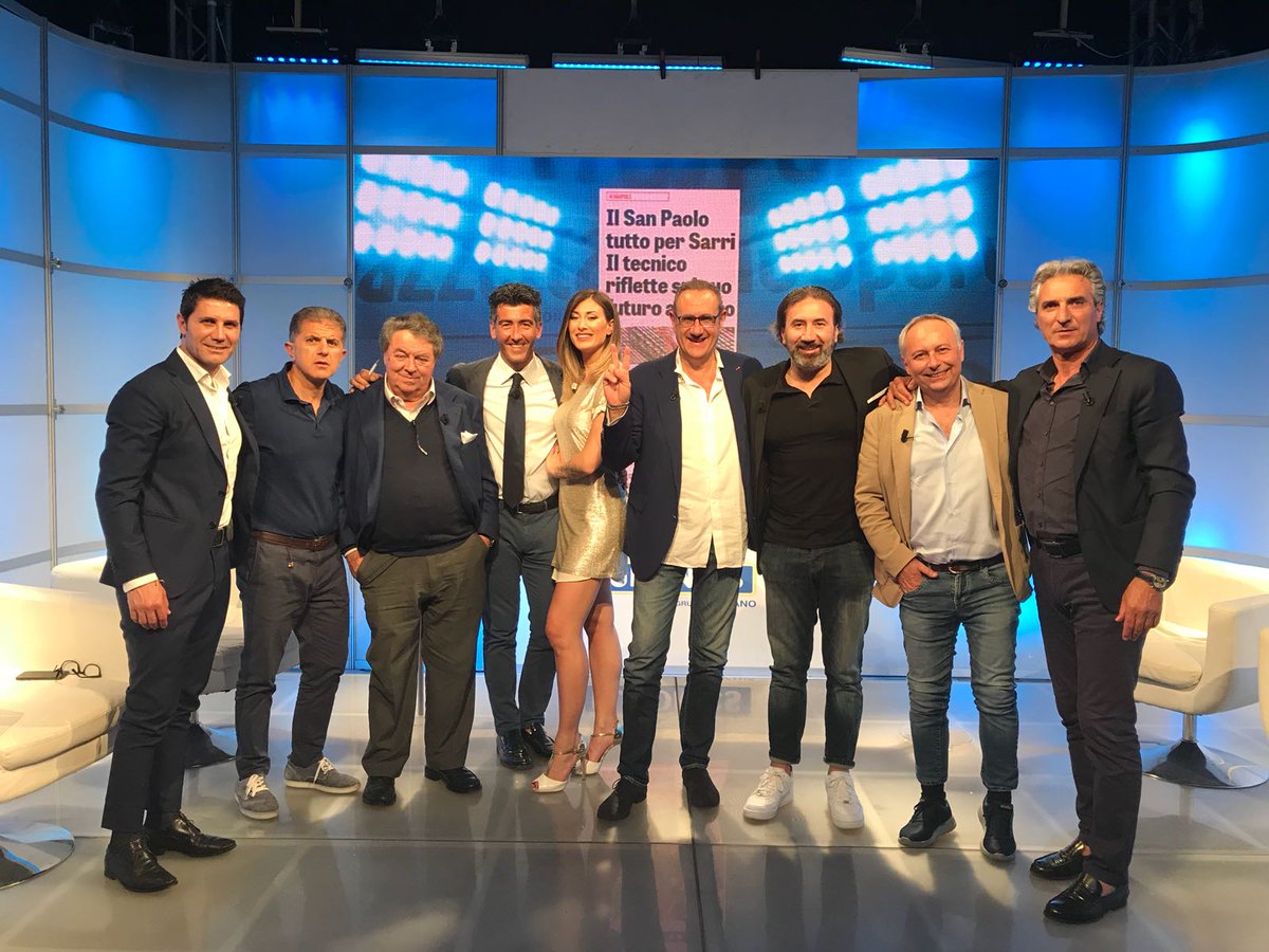 È finita un'altra grande stagione televisiva con #Neparliamoillunedì su <a href="/canale8napoli/">mpdpdpd</a> un grazie ai miei compagni di viaggio @SilverMele <a href="/NoemiDeFalco/">Noemi De Falco</a> <a href="/carminemartino2/">Carmine Martino</a> <a href="/GinoRIVIECCIO/">GINO RIVIECCIO</a> <a href="/gaetanofontana/">gaetano fontana</a> #ACorbo #RDiFusco <a href="/saviopanico/">savio panico</a> ci rivediamo a #Dimaro il 10 luglio