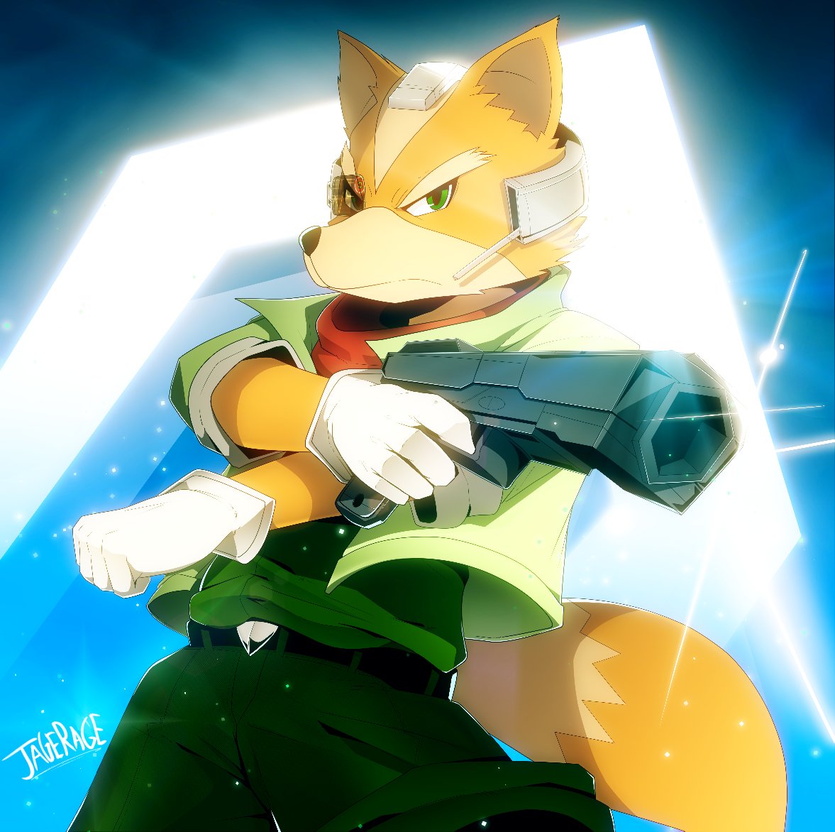 JageRage on Twitter: "Fox McCloud #smashbros #fanart…