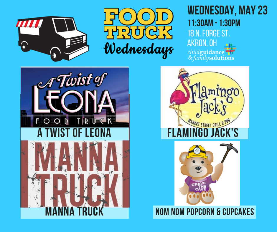 Announcing the first week of vendors!
A Twist of Leona, Flamingo Jack's Food Truck, Manna Food Truck and Nom Nom Popcorn Company! #atwistofleona #flamingojacks #mannatruck #nomnompopcorn #CGFSFoodTruckWednesday