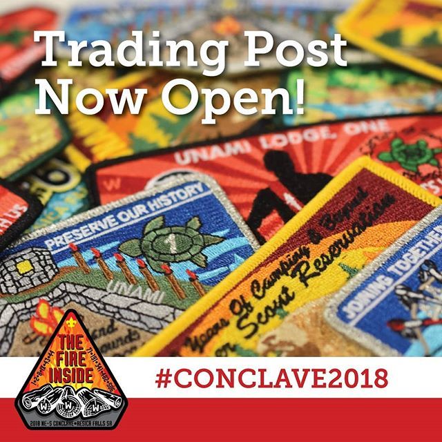 UnamiLodge's tweet photo. You don't have to wait until conclave to grab our new swag! Pre-order your #conclave2018 merch now at https://t.co/vxyCDgJGOO for guaranteed fulfillment! https://t.co/khJLC8LKVF