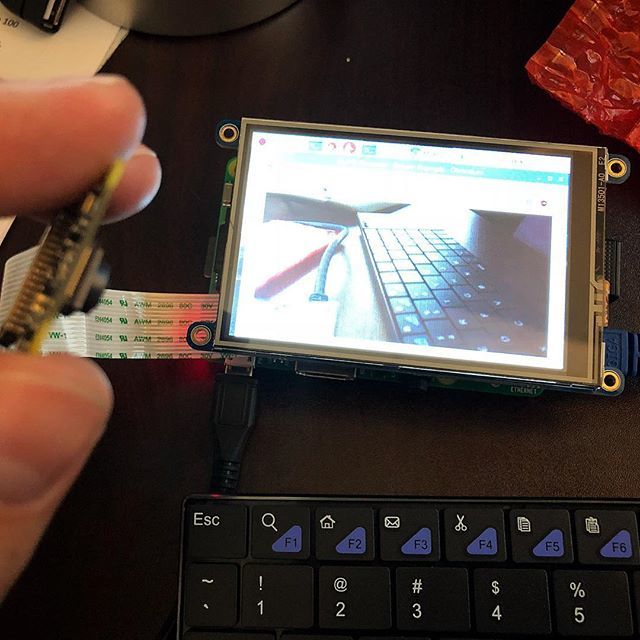 ItsJohnOnTheRun's tweet photo. Successfully made a video streaming device using a Raspberry Pi, Pi Camera, Adafruit display, and the Dataplicity site to stream via the web. @adafruit @dataplicity @raspberrypifoundation  #RaspberryPi #Maker #Pi3 #RaspberryPi3 #DIY #Python https://t.co/mCOEW6nWQV https://t.co/qzwH7BpY1Z