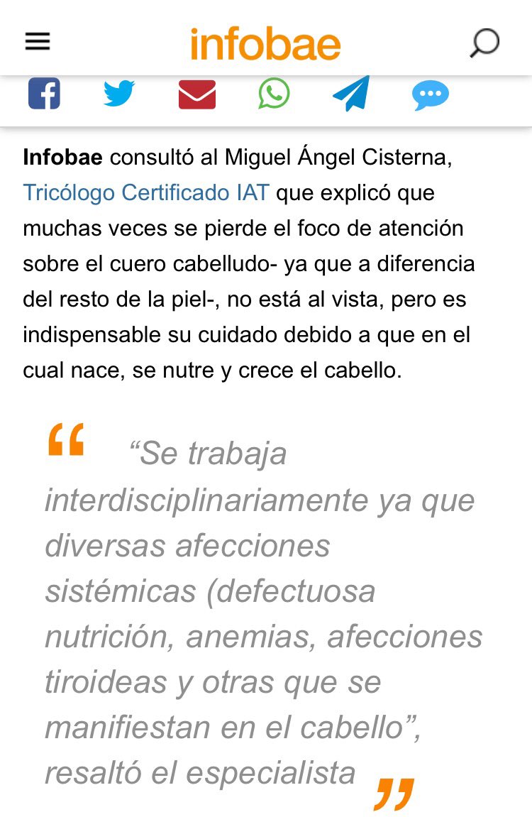 LauraBovcon's tweet photo. Cuidar el Cuero Cabelludo, el mejor secreto de un Pelo Brillante https://t.co/LMEQ3L7ZGE #tricologo #miguelcisterna #tricologia #trichologist #trichology #aatri https://t.co/OSqOOKR6vA