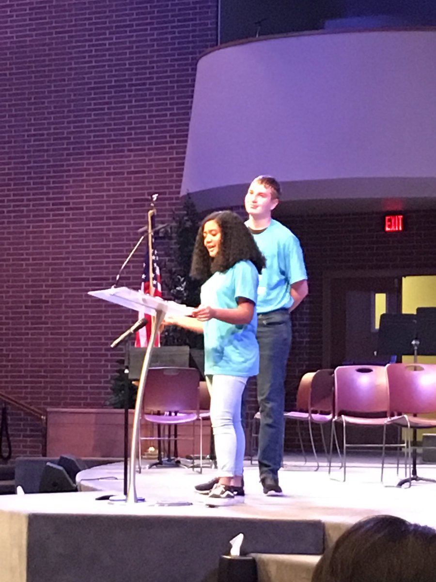 MrsBlaue's tweet photo. So proud of my 8th grade pirates!  Tearing up a bit as we send them on to high school with their @PipkinR12 8th grade promotion tonight!  I had the pleasure of having many of these kids as 6th graders as well and it’s been awesome to see how they’ve grown! https://t.co/IwX9MrMRJd