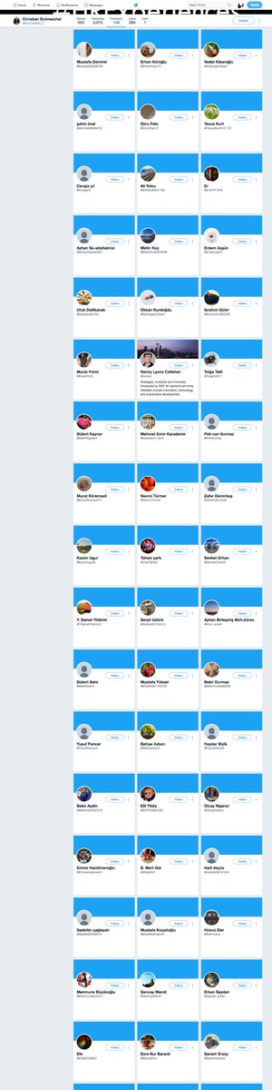 Bot followers of SAP HR COO.
