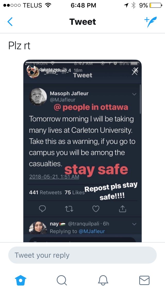 willimoTt13's tweet photo. Instead of "plz rt" maybe it should be plz call the cops ? https://t.co/fKr9NOeHUT