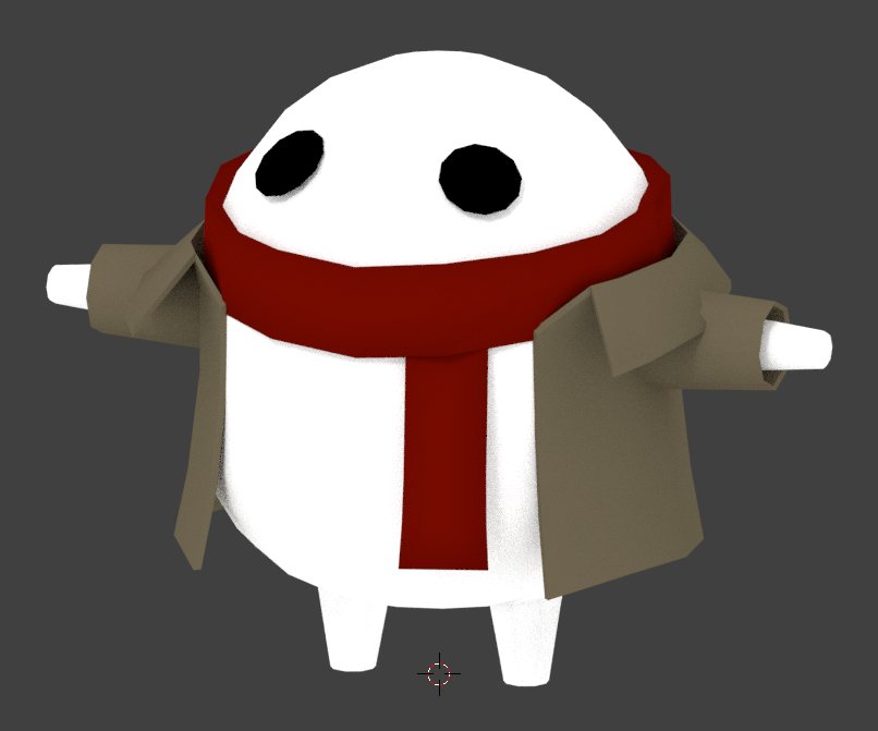 Working on some character to use in a #unity3d project! #Blender3d