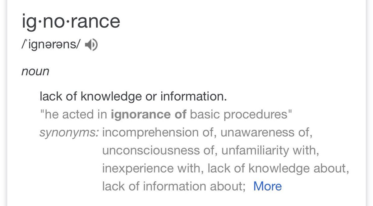 ℝ𝕒𝕪 𝕄𝕖𝕒𝕔𝕙 There S A Big Difference Between Ignorance And Disrespect Ignorance Can Often Be Forgiven But Disrespect Will Not Be Tolerated Youviolatewedemonstrate T Co Qpf3v1pu5s