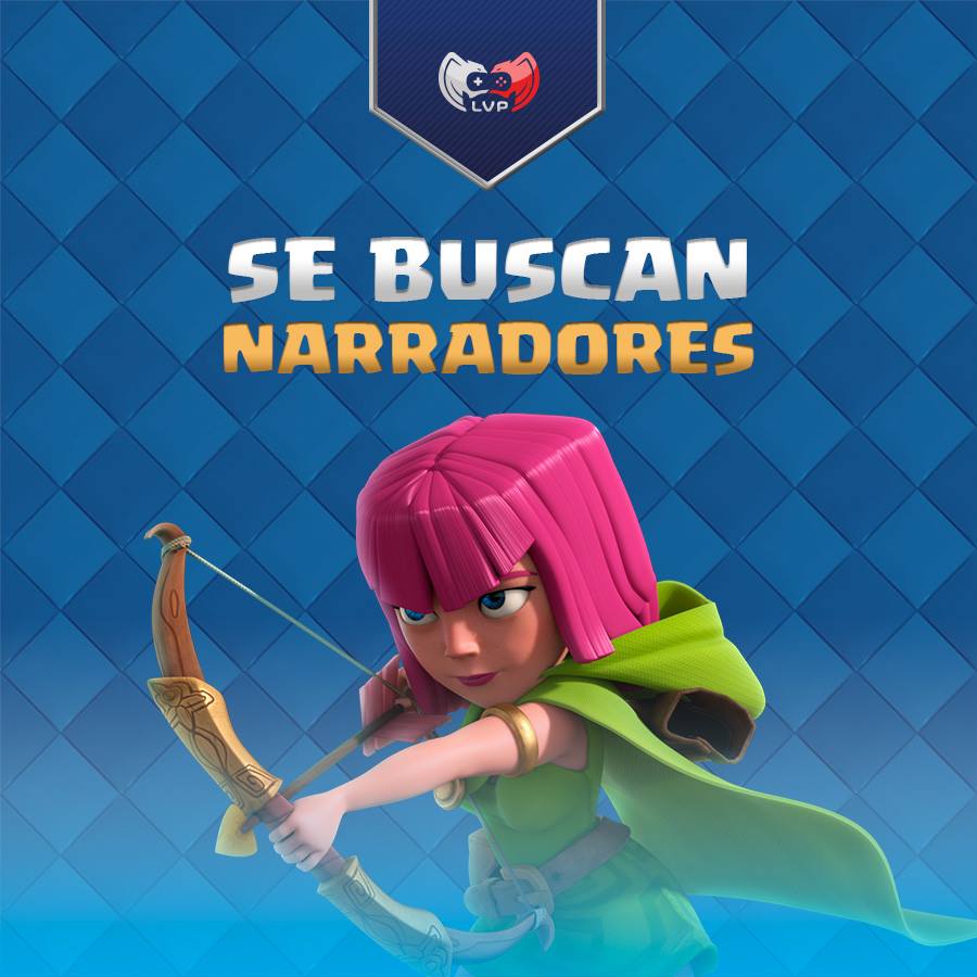 🚨 ¡Atención! ¡Atención! 🚨

Recuerden que estamos buscando narradores para #ClashRoyale en Colombia. 

Envíennos vídeos de mínimo 1 minuto por mensaje directo y muéstrennos su talento 🗣️