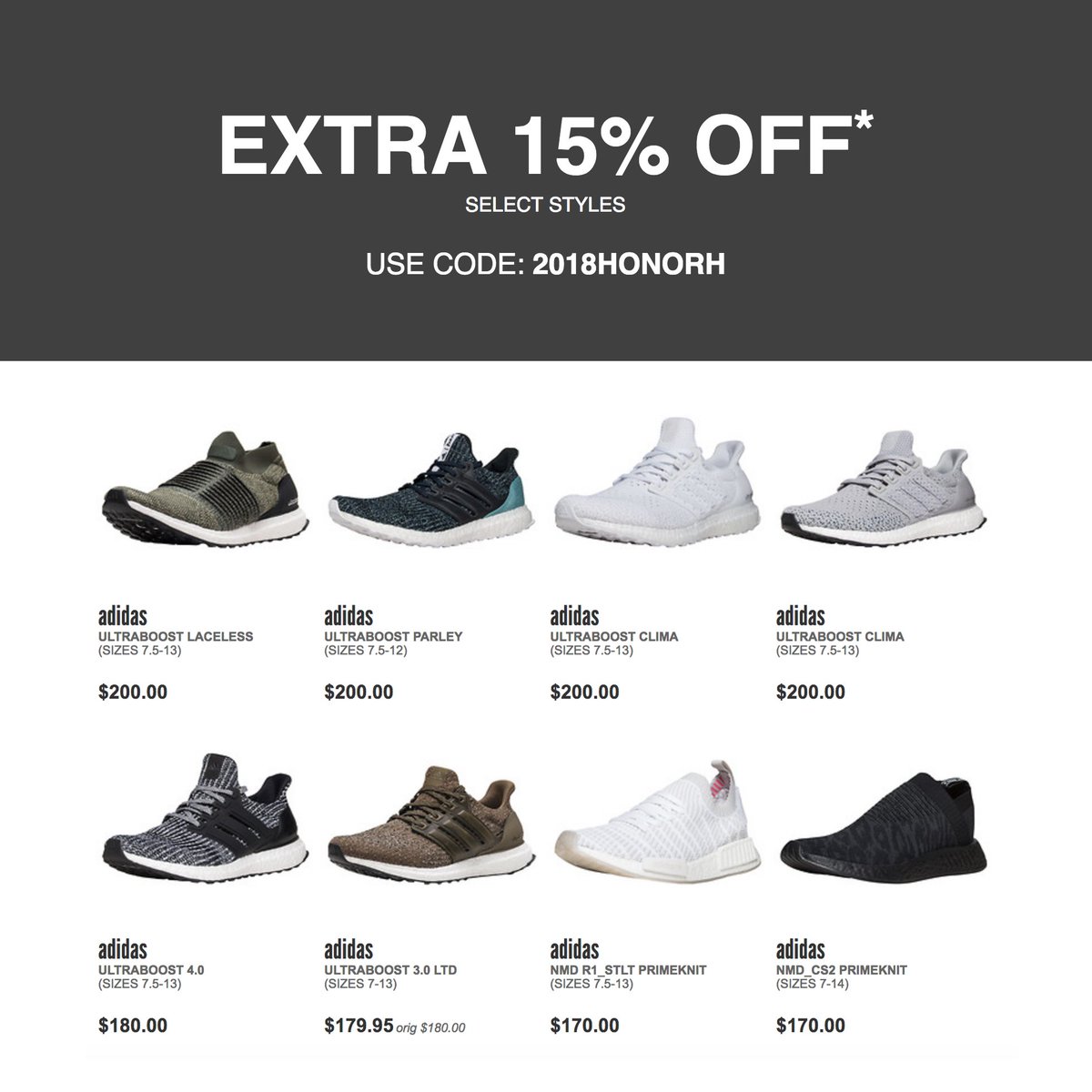 adidas memorial day sale