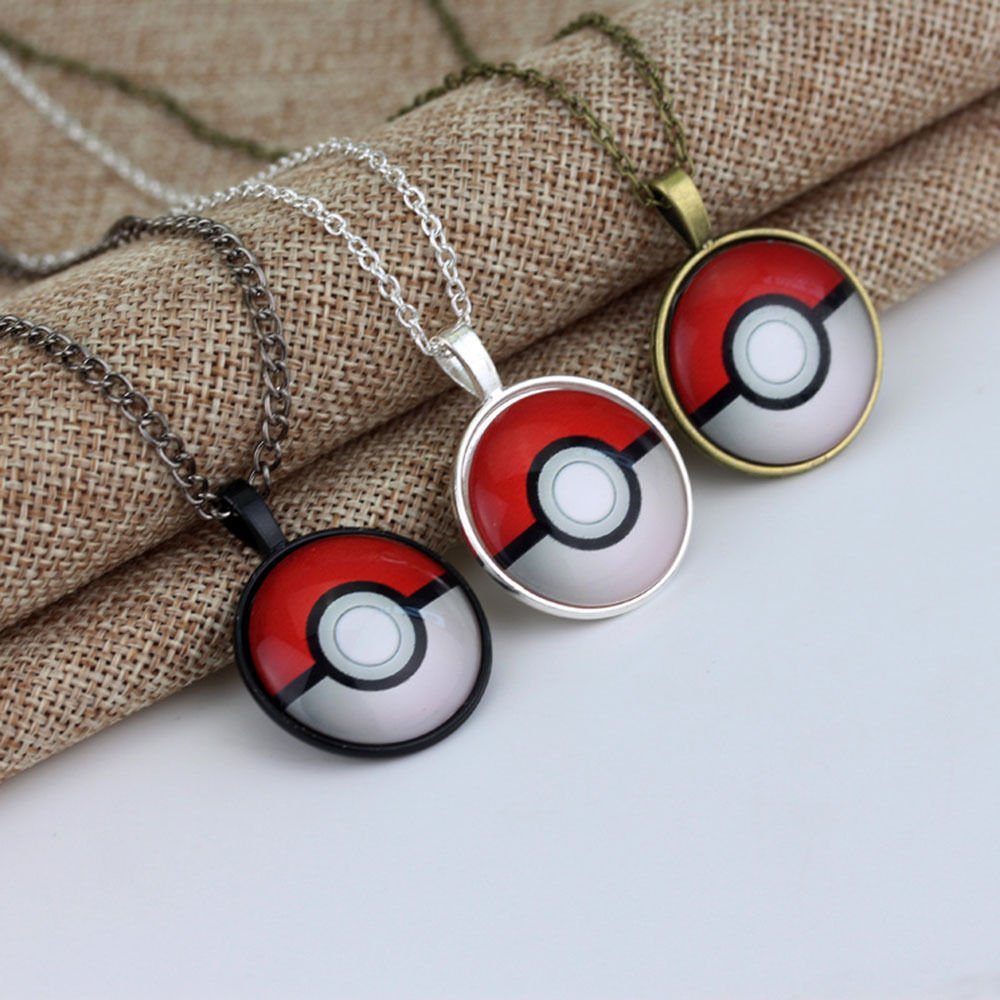 joycegii138's tweet photo. Pokemon Pokeball Glass Dome Necklace Pendant The World Of Pokemon Go https://t.co/UJHO3Qydh4 https://t.co/qdudXmIRiY
