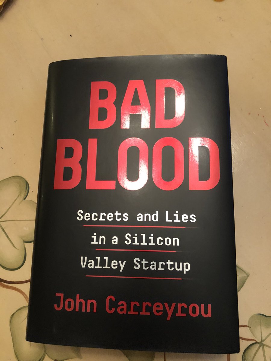 ConferenceGuy's tweet image. I know what I’m doing tonight. #theranos @JohnCarreyrou Thanks John for bringing this fraud to light where so many others drank the kool-aid.