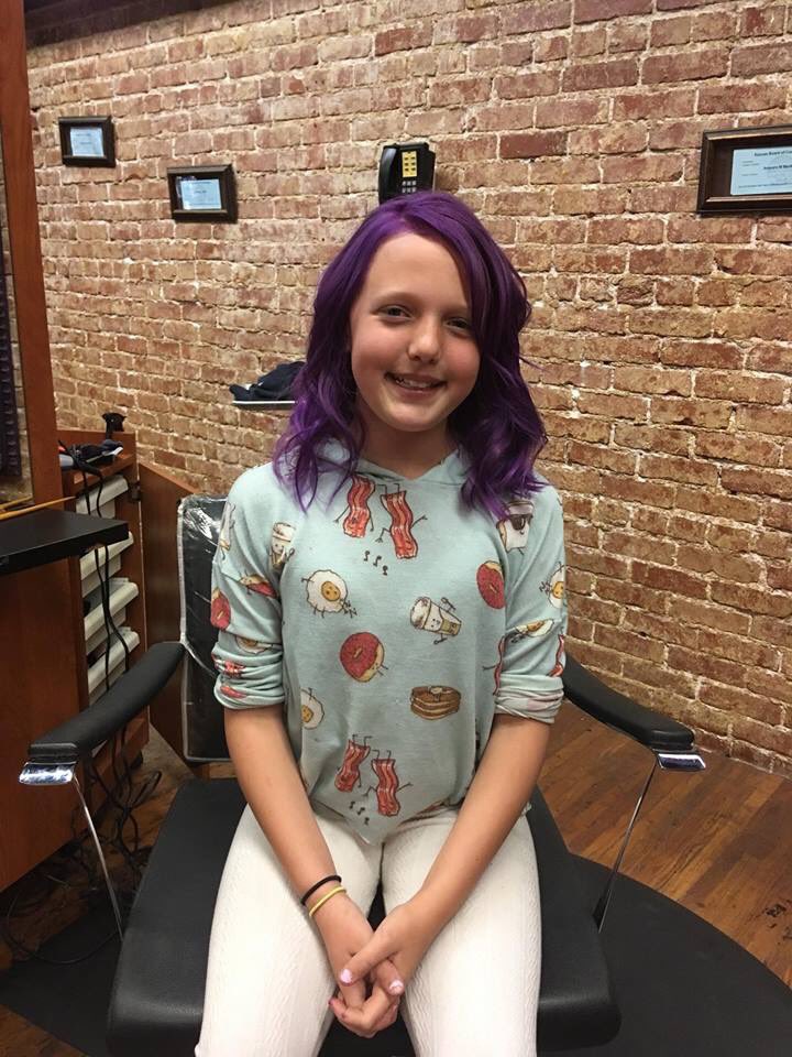 GodRockOnKKBS's tweet photo. My daughter inspired by @koreycooper to change her hair to what she called Skillet style @skilletmusic @johnlcooper @JenLedger #ThisIsHowWeRiseUp #NoHeavenNoChristNoDice https://t.co/Wf4sXvxwWX