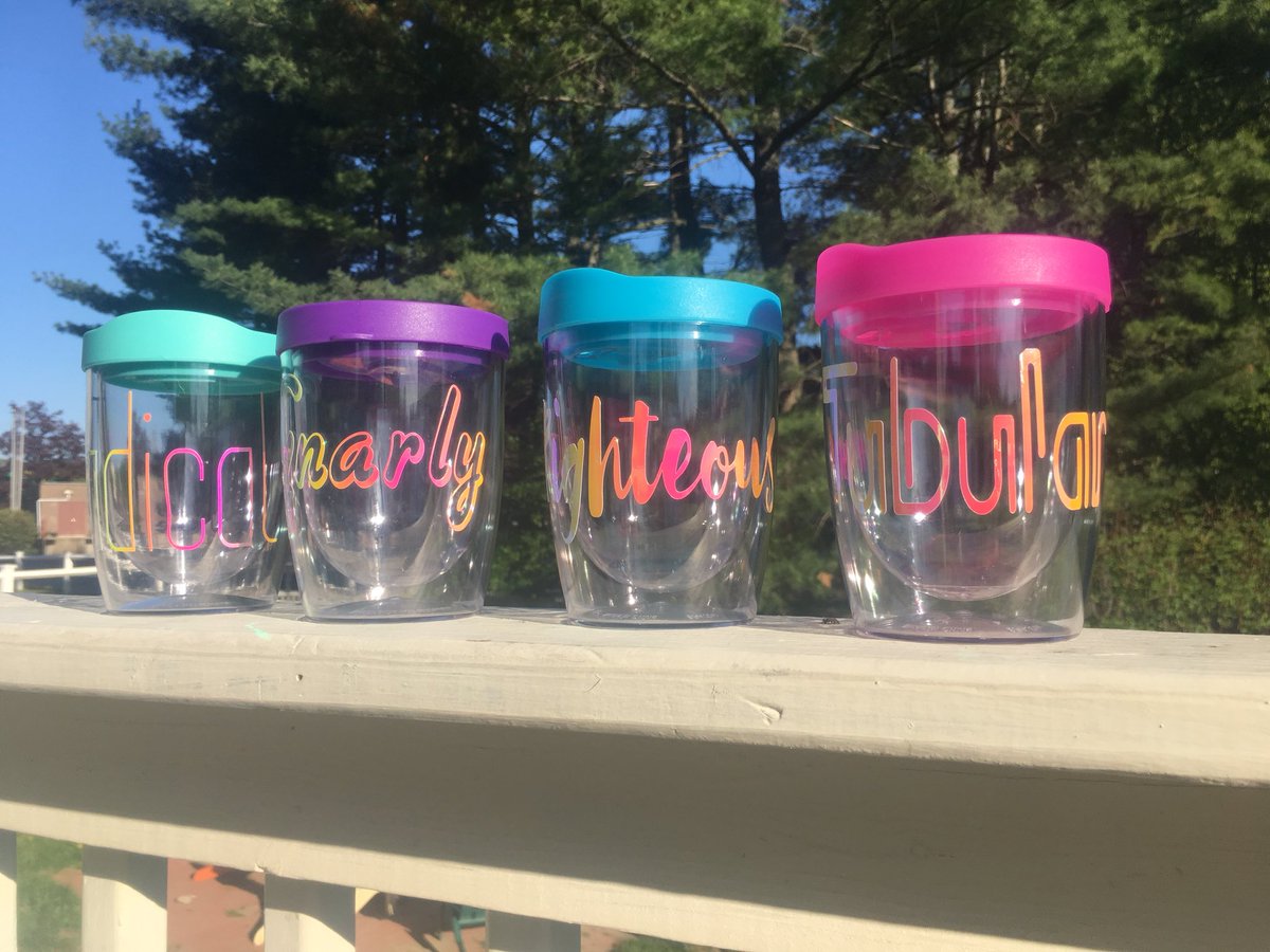 Thing Kelsea made today! These #winetumblers of perfect for clumsy folks! Leave us a #review by 6/1 and be entered in a #giveaway to make something K makes! #ladypodsquad #PodernFamily #legionofIndypods #craftybitches