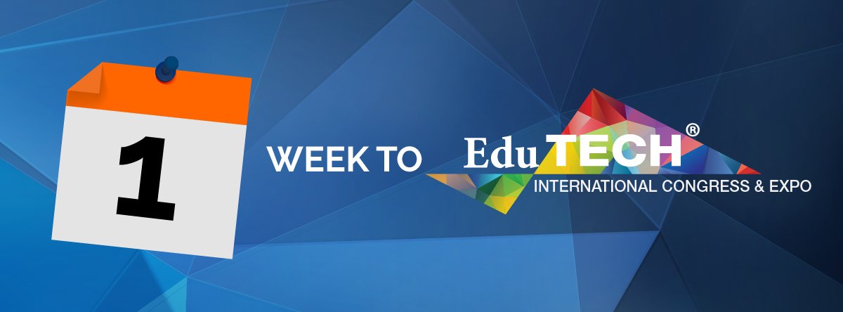 EDUtech_AU's tweet photo. ONLY 1 week to go until #EduTECHAU Expo at ICC Sydney (7-8 June 2018) Here's your Twitter link to FREE expo passes: https://t.co/QXiA5g3YFX #expo #Sydney #edtech #innovation https://t.co/G7IFhX8Eye
