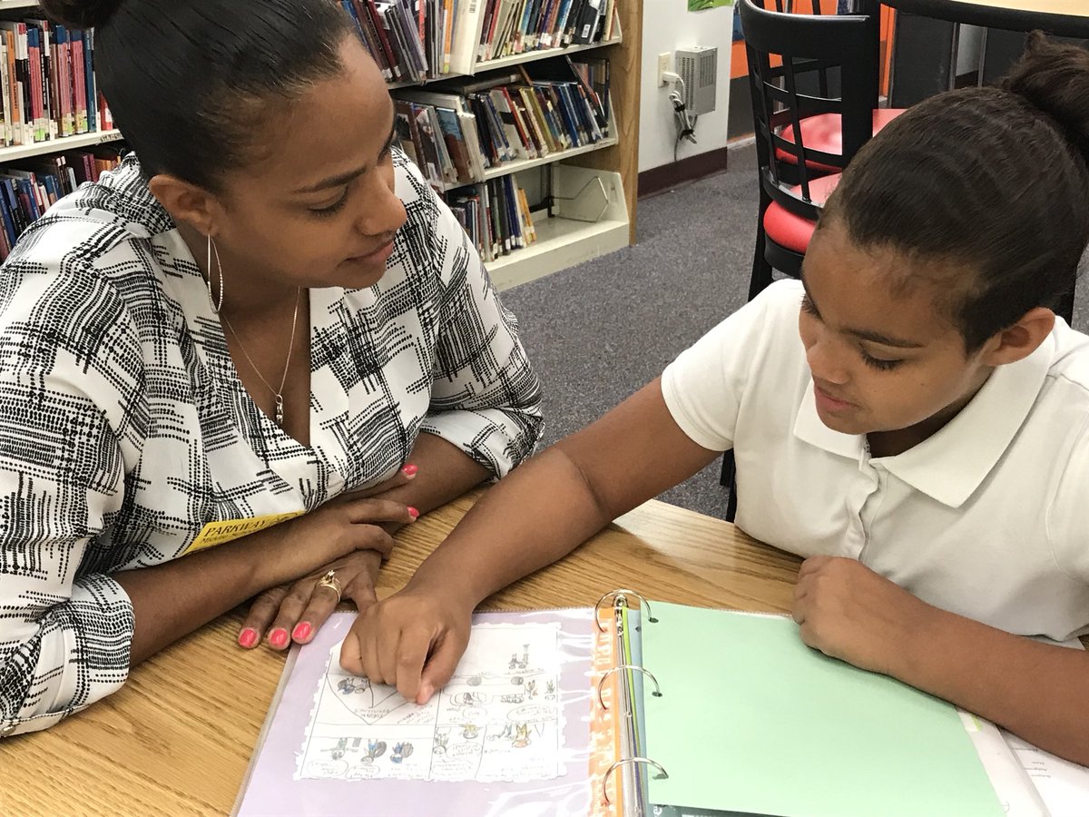 Parents learning about their children...students learning about themselves❣️Day 1 of Student Led Coferences using portfolios took place @Parkway_CITY today. A unique way to involve parents in quality time spent together. They ❤️ed the experience❣️<a href="/DrFlem71/">Dr. Jermaine Fleming</a> <a href="/reimagine_bcps/">Reimagining Middle Schools BCPS</a>