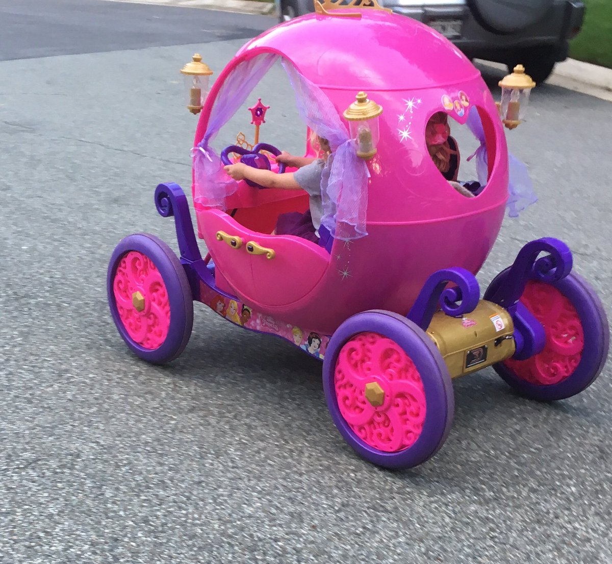 motorized cinderella carriage