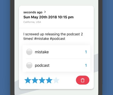 NomieApp's tweet photo. Nomie 3.0.12 - Goals, Swipes & Podcast https://t.co/AKCihk5Hpm
#appdev #reactnative #quantifiedself #qs #lifetracking https://t.co/7DzuN3GETS