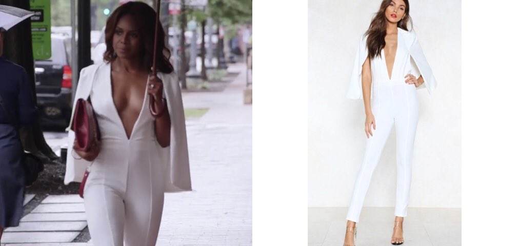 dillard white jumpsuit