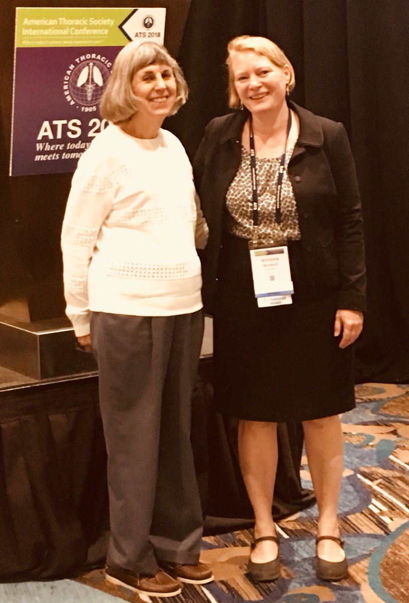 A big congratulations to the 2017 ATS Foundation Nursing Research Award winner Dr. Jennifer Seaman! Thank you Dr. Leslie Hoffman and the ATS Foundation for your generosity and continued support for nursing research!
#ATSNursing
#ATSFoundation
#ATS2018
#nursingresearch