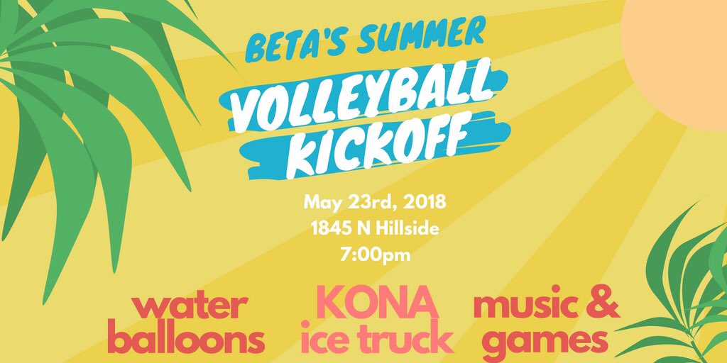 Beta_Wichita's tweet photo. This Wednesday come hangout with your favorite Beta boys to kick off the summer! https://t.co/O7jLpMgXvV