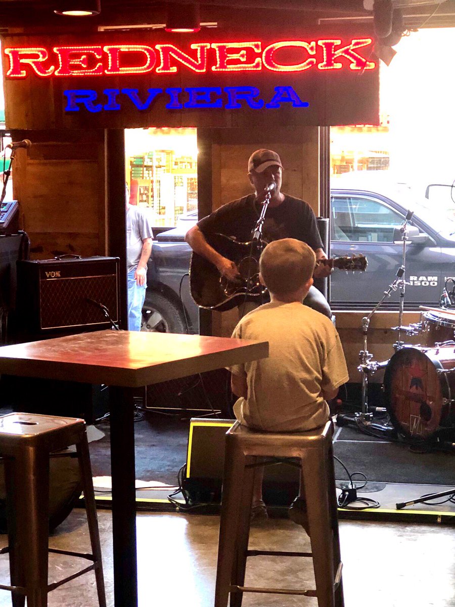 HISTORIC! Singing the very first song ever <a href="/rnrbarnash/">Redneck Riviera Nash</a> to my first audience member, my youngest son Colt D Rich!! How great is that? Open this week...Stay tuned! <a href="/RedneckRiviera/">Redneck Riviera</a> #DrinkAmerican