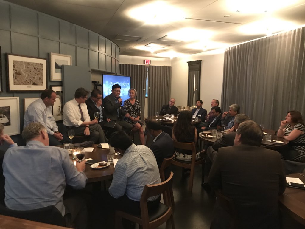 SapphireVC's tweet photo. So excited to talk with #CIOs in the Atlanta area about innovation. Discussing with Sapphireโs startups why companies should never look at spreadsheets again by leveraging intelligent systems. #CIOconversations @thoughtspot @narrativesci @Reltio @Netskope https://t.co/g5lss9gzhv