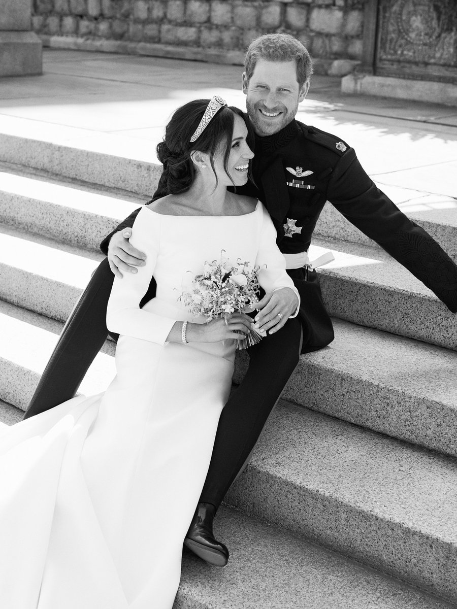 alexilubo's tweet photo. It has been an incredible honor and privilege to document the Duke and Duchess of Sussex's inspiring journey of love, hope and family; from the engagement photos, to the wedding portraits on Saturday. 
Thank you to everyone at @kensingtonroyal and @theroyalfamily https://t.co/uAcHp6COEk