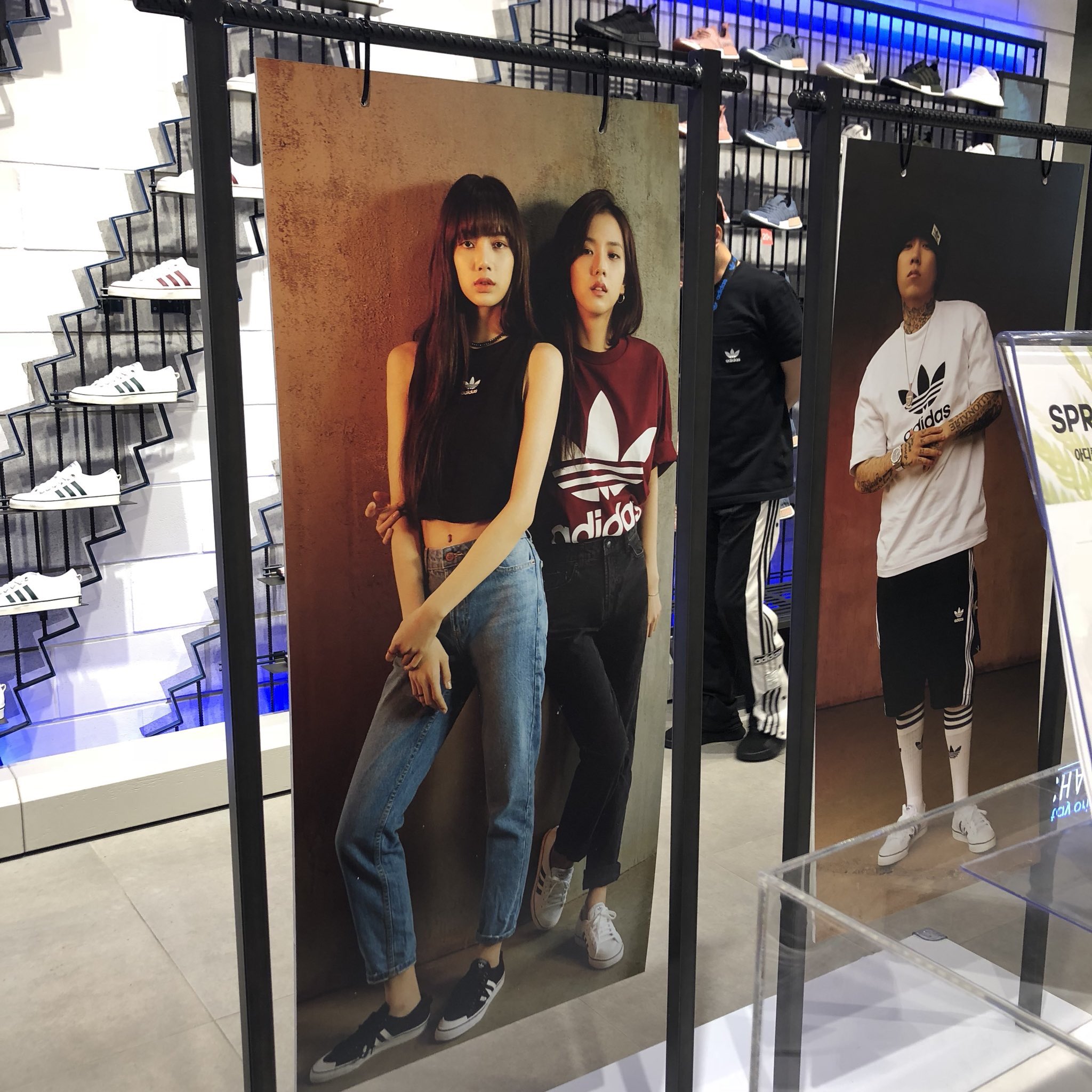 blackpink x adidas nizza