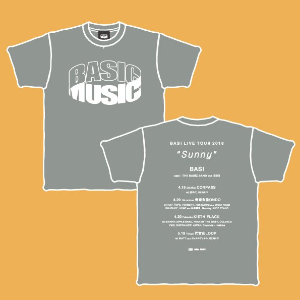 basicmusic_info's tweet image. BAISC MUSICオンラインショップに「Sunny Tour T-shirts」を追加致しました。
basicmusic.ocnk.net
#basi #basicmusic #sunny #rainyep